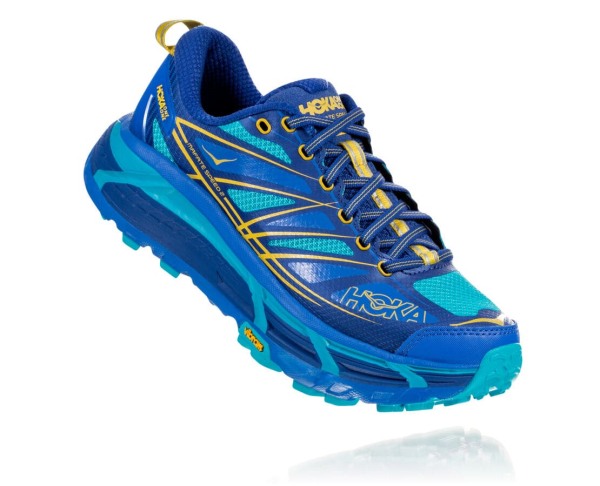 Hoka One One MAFATE SPEED 2 Womens UK - Blue Trail Running Shoes - HGAJK6130